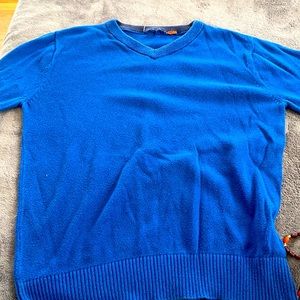 Boy blue sweater